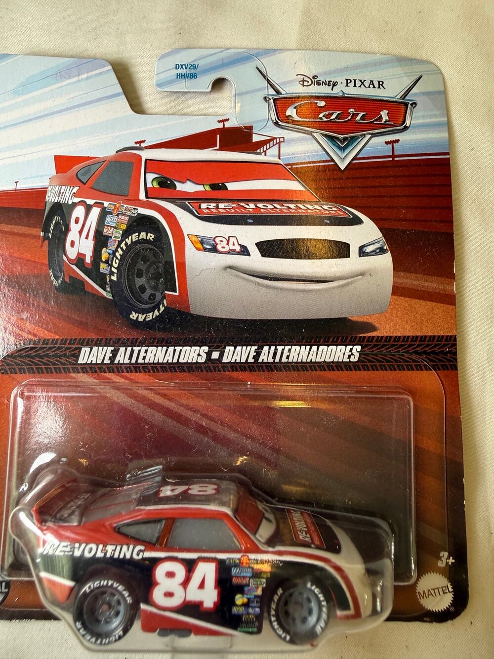 Disney Pixar Cars Dave Alternators 84 Re-Volting Mattel Diecast New Sealed